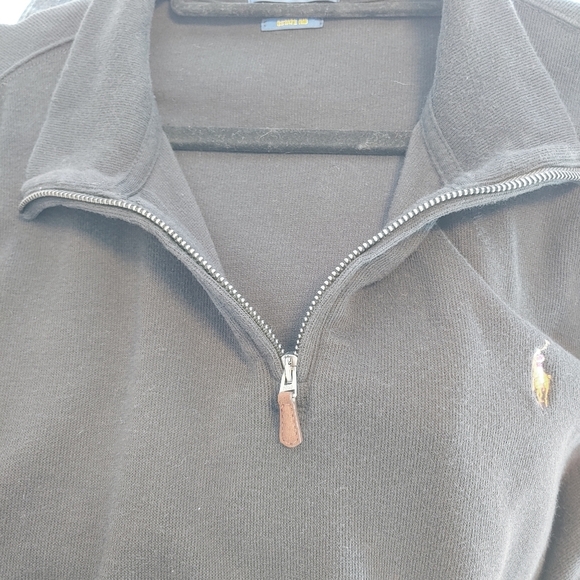 Polo Ralph Lauren Men's Black Cotton Estate Rib Pullover Sweater Sz XXL - Picture 11 of 13